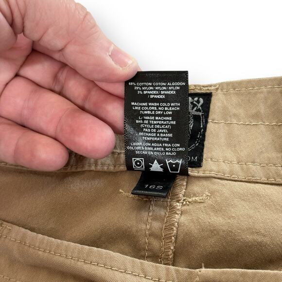 Kuhl Slax Pants Mens 32x32 Beige Tan Khaki Chino Hiking Stretch Gorpcore Camping - Picture 4 of 11